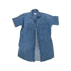 Madewell Dress | Madewell denim dress sz L
